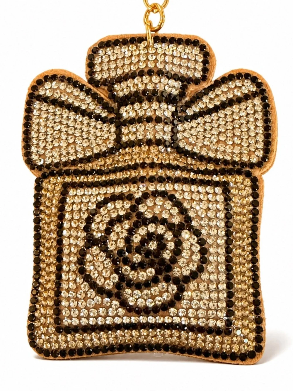Rhinestone Perfume Keyring bag backpack charm